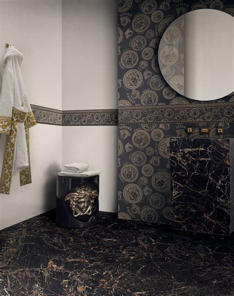 fasce decorative per rivestimenti bagno versace|versace ceramics products.